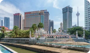 マレーシアの街並み