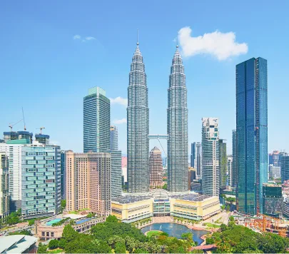 クアラルンプールの街並み