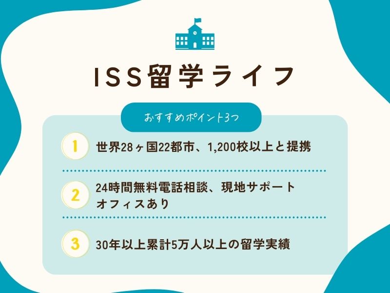 ISS留学ライフ